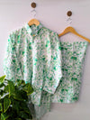 Green Petals Co-ord Set