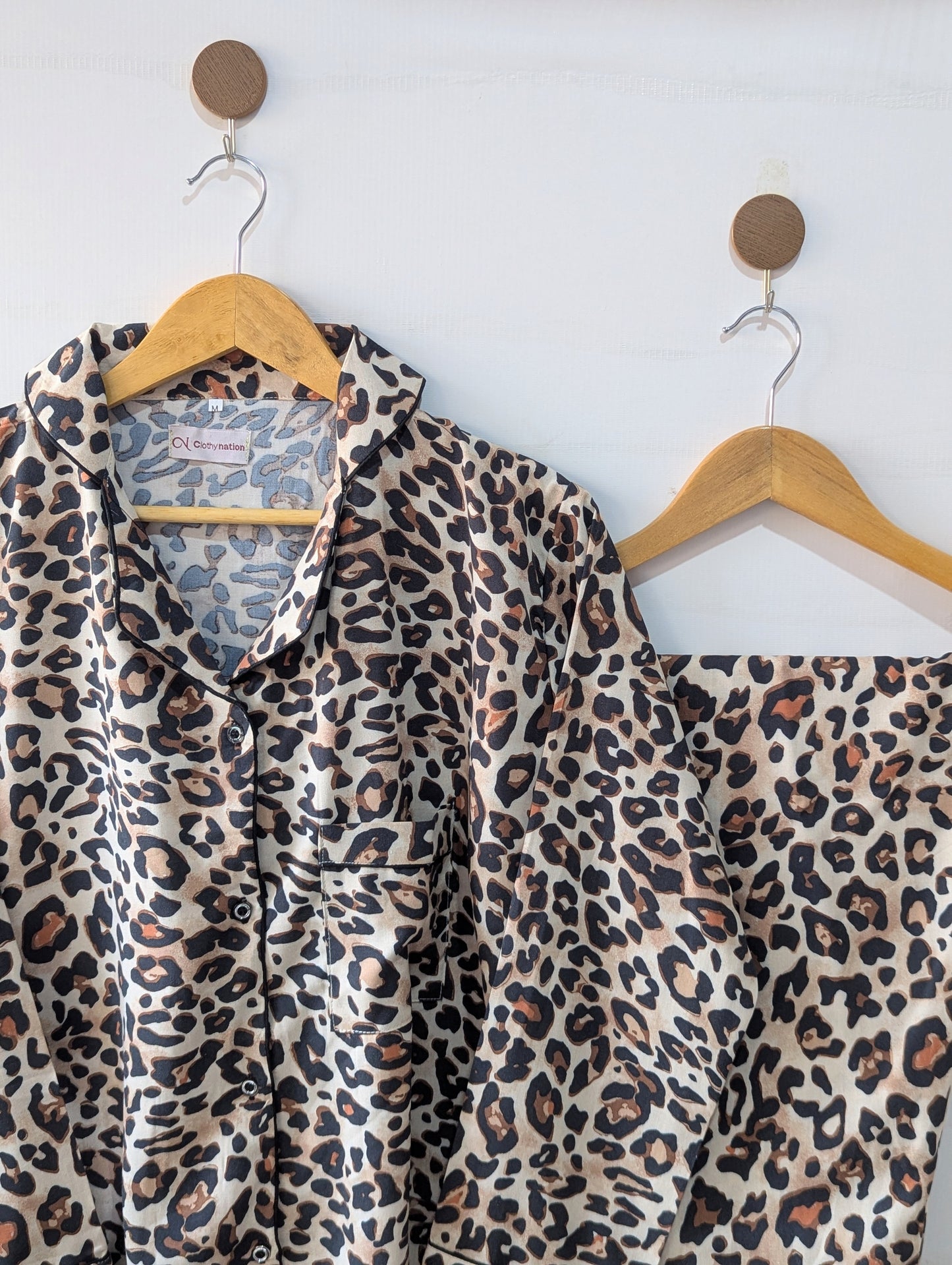Leopard Lush Linen PJ Set