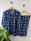 Navy Dreams Linen PJ Set