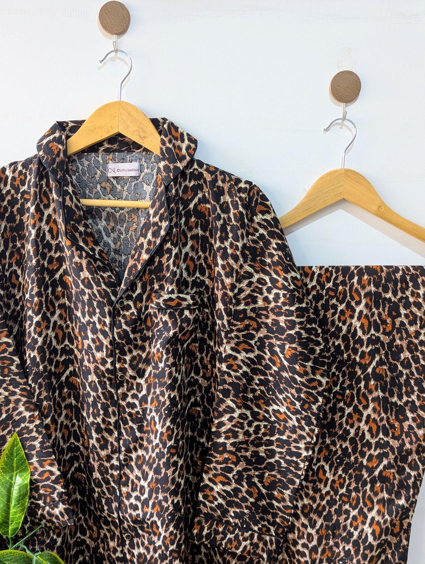 Leopard Night Linen PJ Set