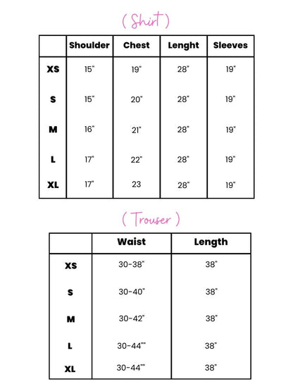 White Peace Linen PJ Set