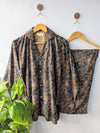 Mustard Petals Linen PJ Set