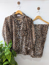 Leopard Night Linen PJ Set