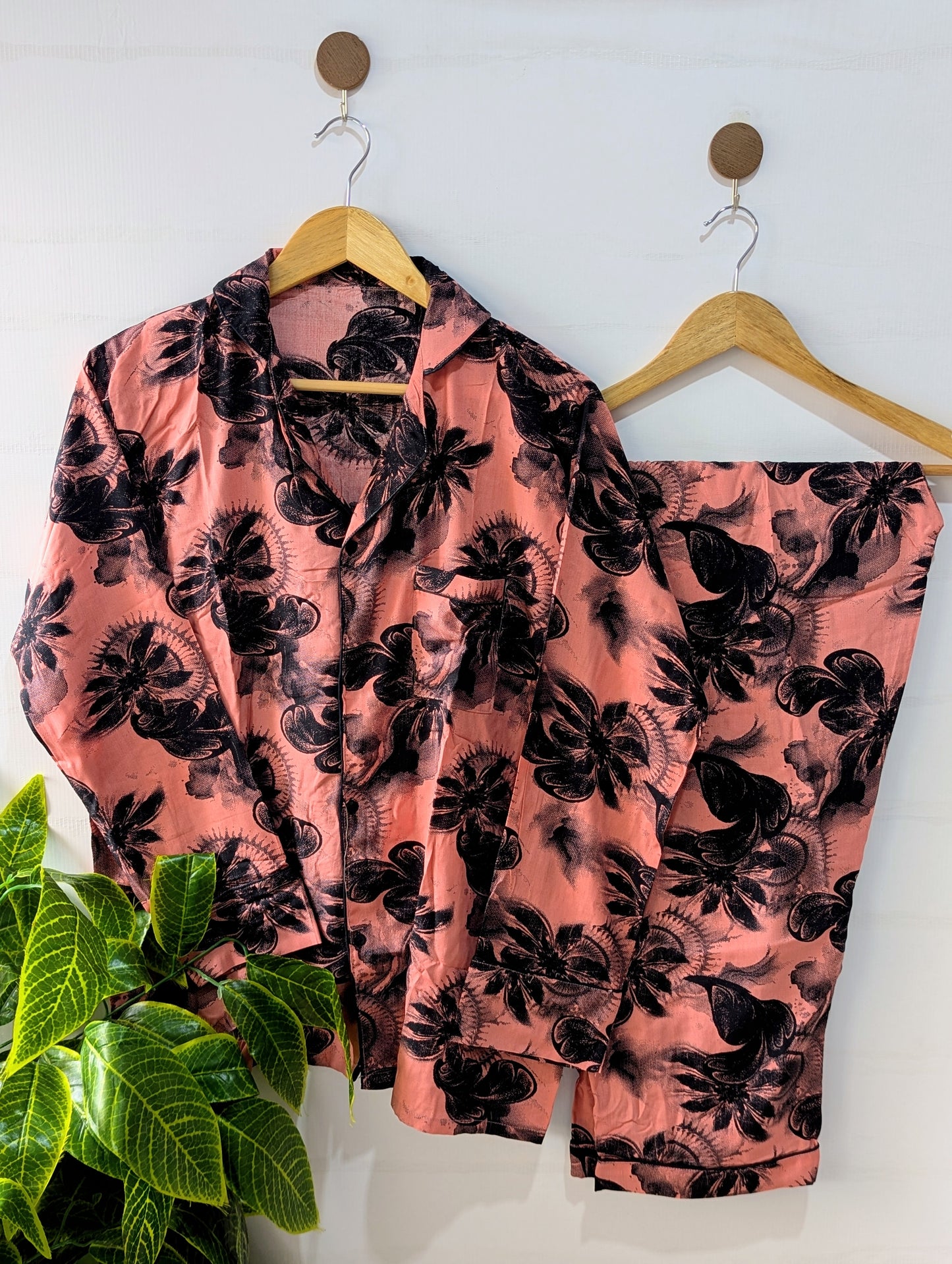 Peachy Comfort Linen PJ Set