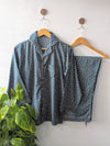 Green Hearts Linen PJ Set