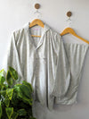 Soft Petals Linen PJ Set