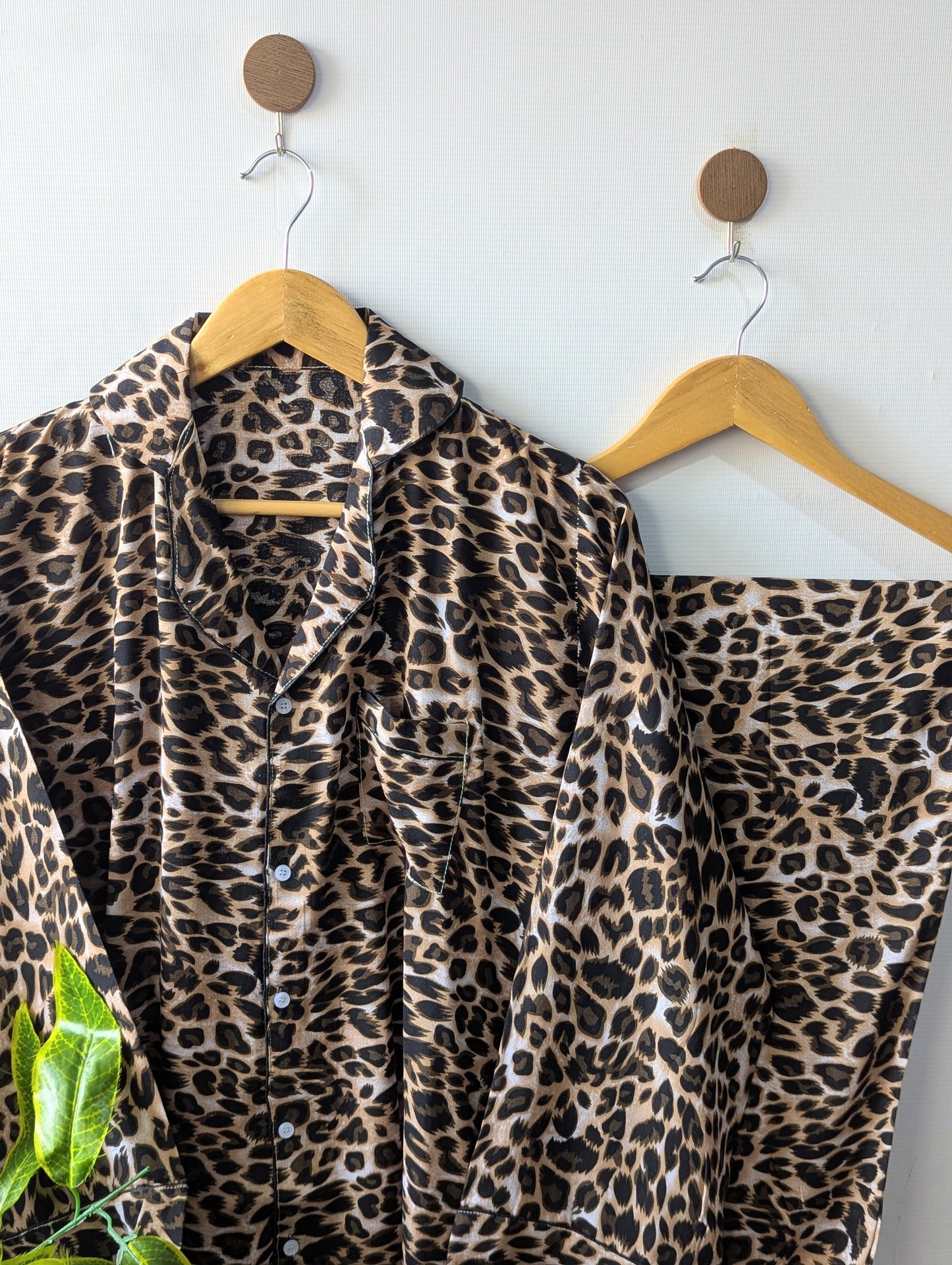 Leopard Night Linen PJ Set