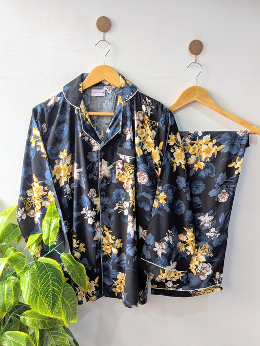 Midnight Dusk Linen PJ Set