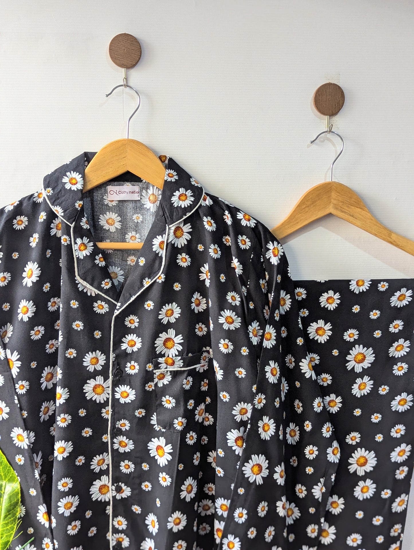 Sunflowers Linen PJ Set