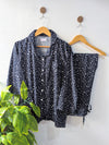 Dark Little Hearts Linen PJ Set