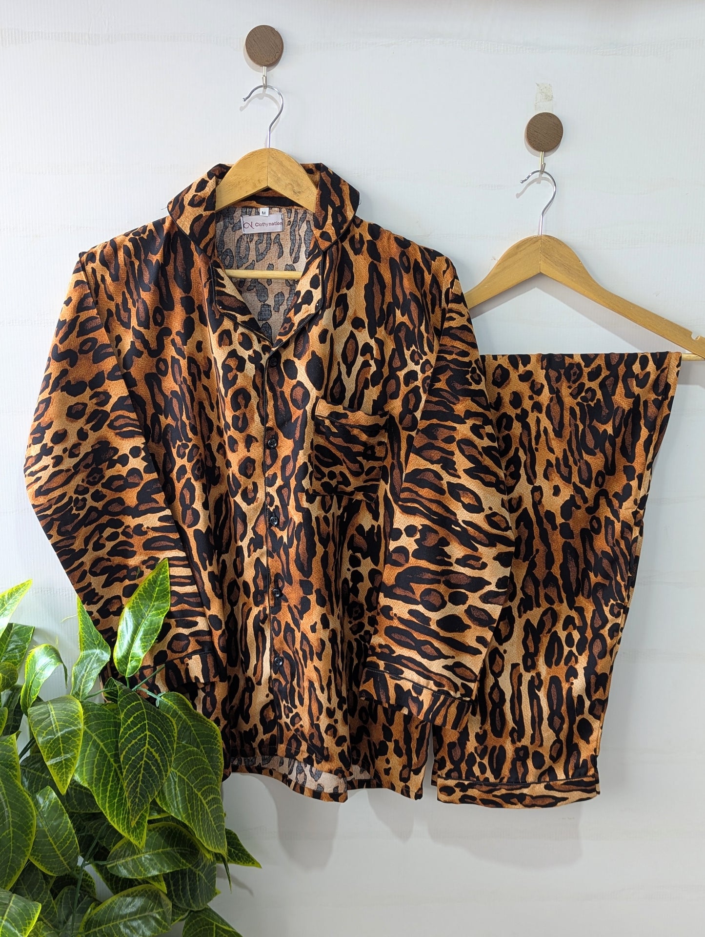 Leopard Lush Linen PJ Set