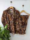 Leopard Lush Linen PJ Set