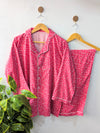 Berry Petals Linen PJ Set