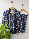Navy Bliss Linen PJ Set