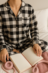 Mono Checkered Linen PJ Set