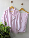 Pink Little Petals Linen PJ Set