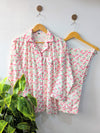 Little Heart & Cherry Linen PJ Set