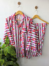 Lining Multi Hearts Linen PJ Set