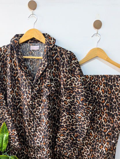 Leopard Night Linen PJ Set