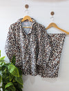 Leopard Lush Linen PJ Set