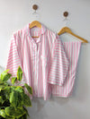 Pink Lining Linen PJ Set