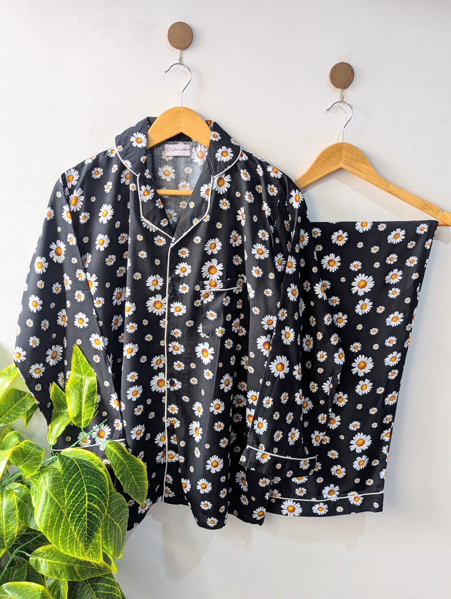 Sunflowers Linen PJ Set