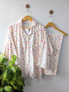 Pastel Hearts Linen PJ Set